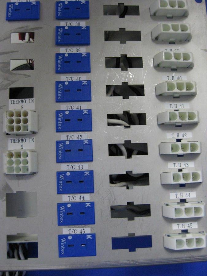 Used TEL Tokyo Electron A/C and T/C Panel and Wiring Assy, ASDT 03DC Alpha 8S, Used