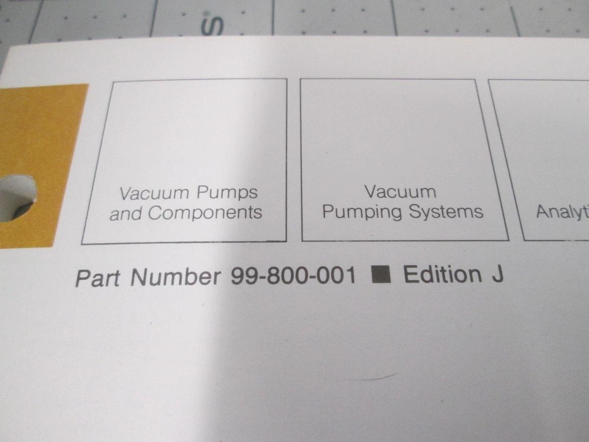 Used Leybold, RUVAC, WA/WAU/WS/WSU Single Stage Roots Pump Manual, 99-800-001, Used