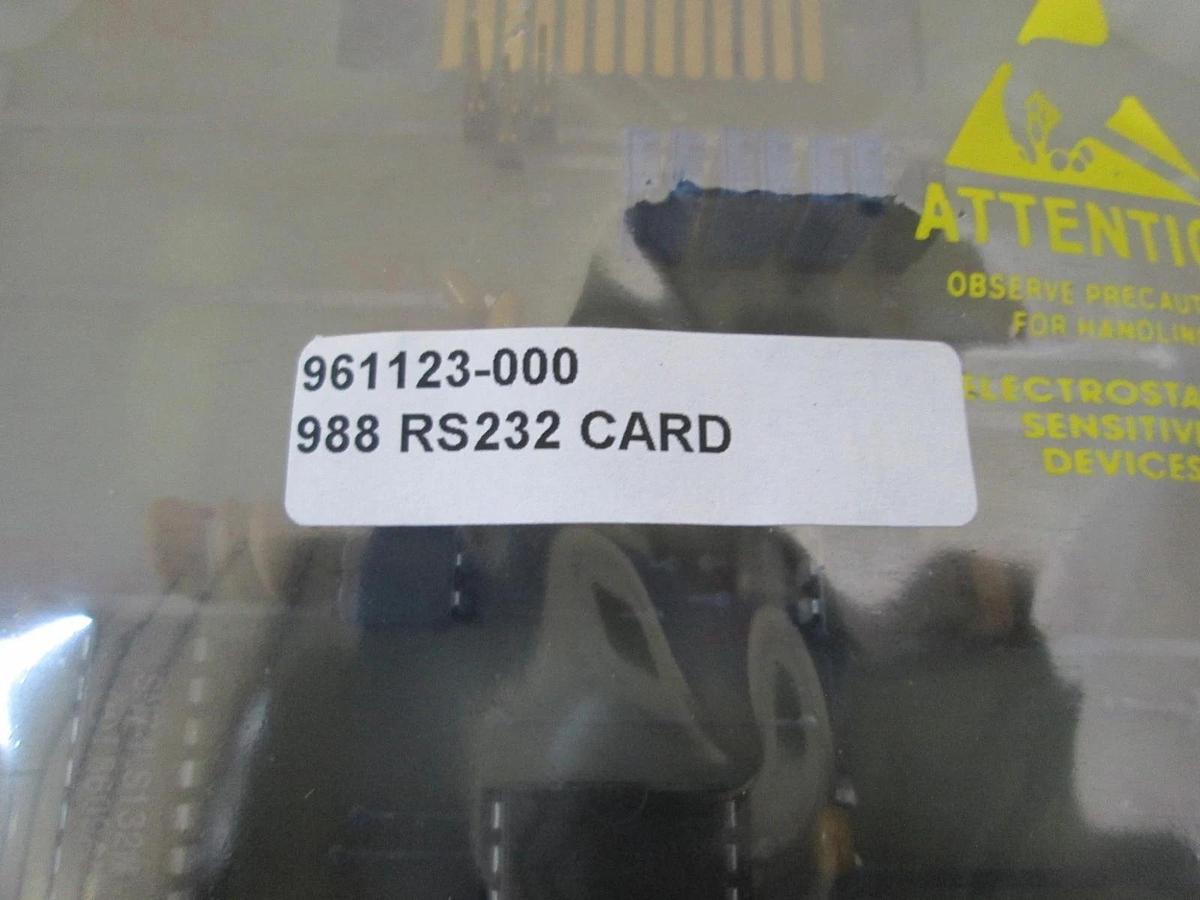 Watkins Johnson, 961123-000, RS232 Card, New