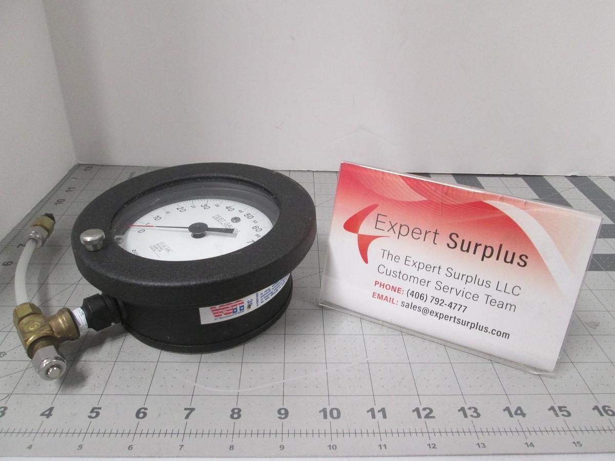 Used Ashcroft, Test Gauge, 0-100 PSI, Bottom Mount, Used