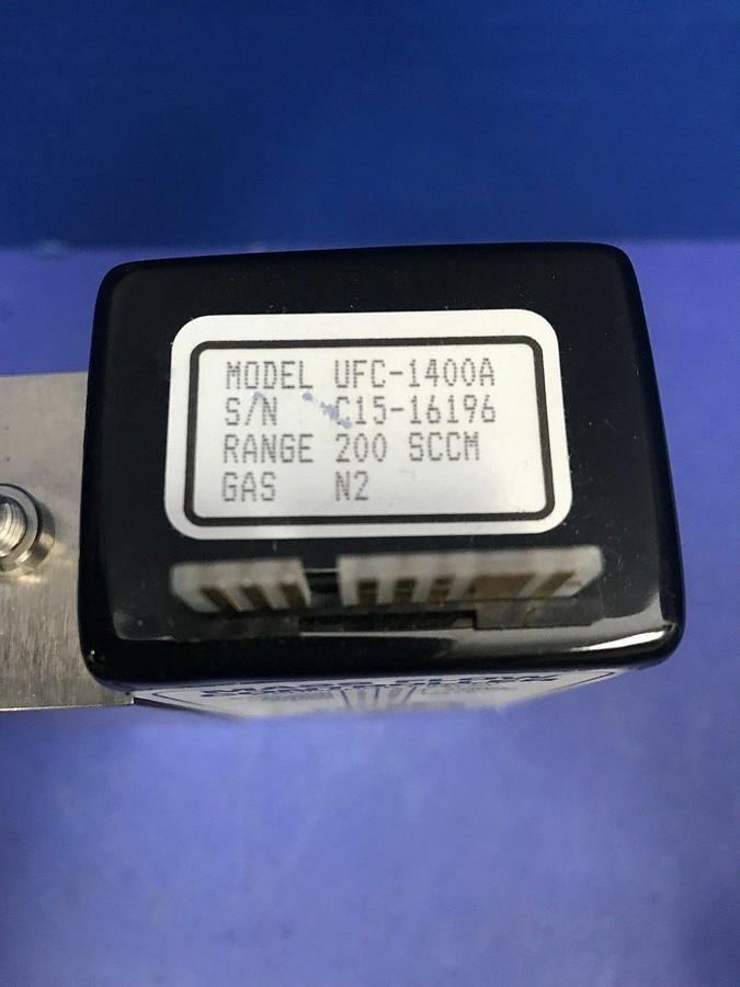 Used Unit UFC-1400A Mass Flow Controller MFC, N2, 200 SCCM, Used