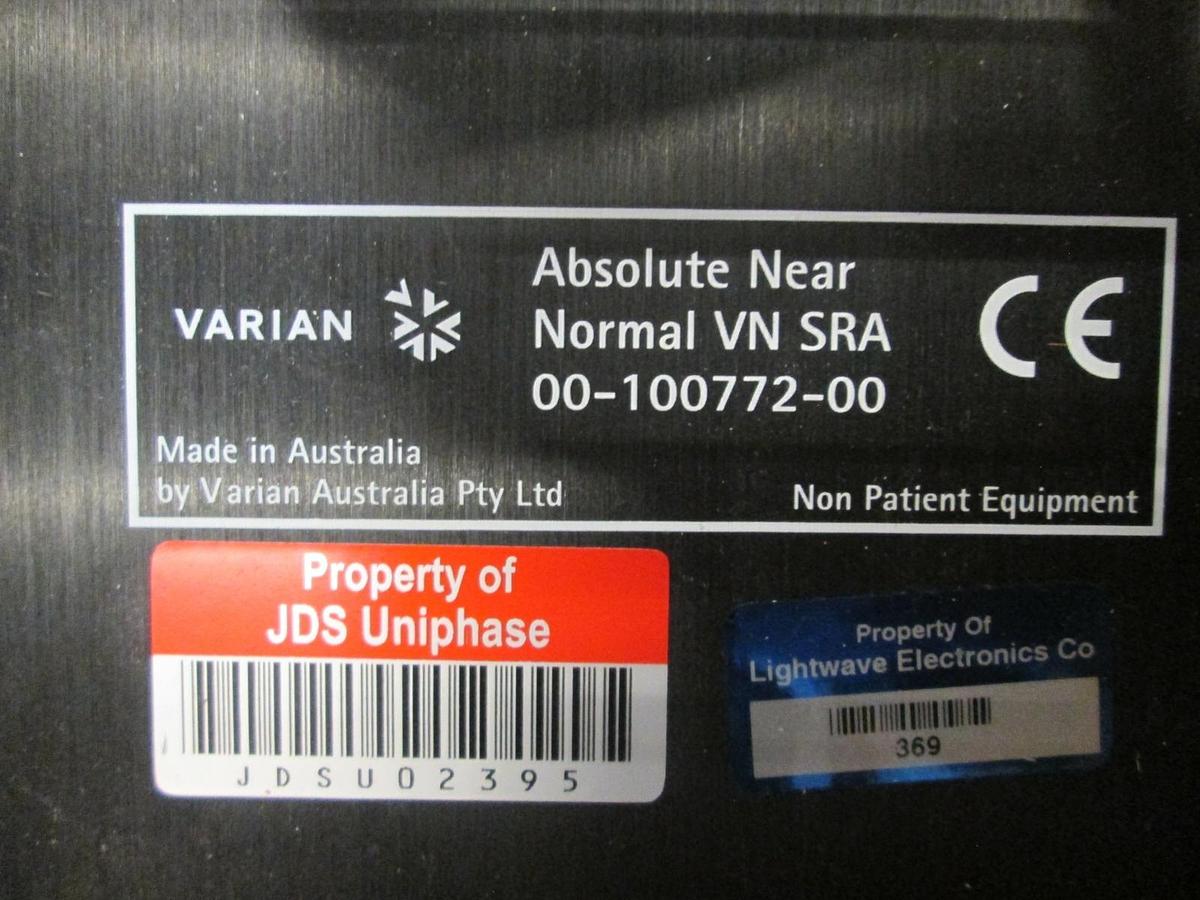 Used Varian, 00-100772-00, Absolute Near Normal VN SRA w/ Spectrophotometer , New