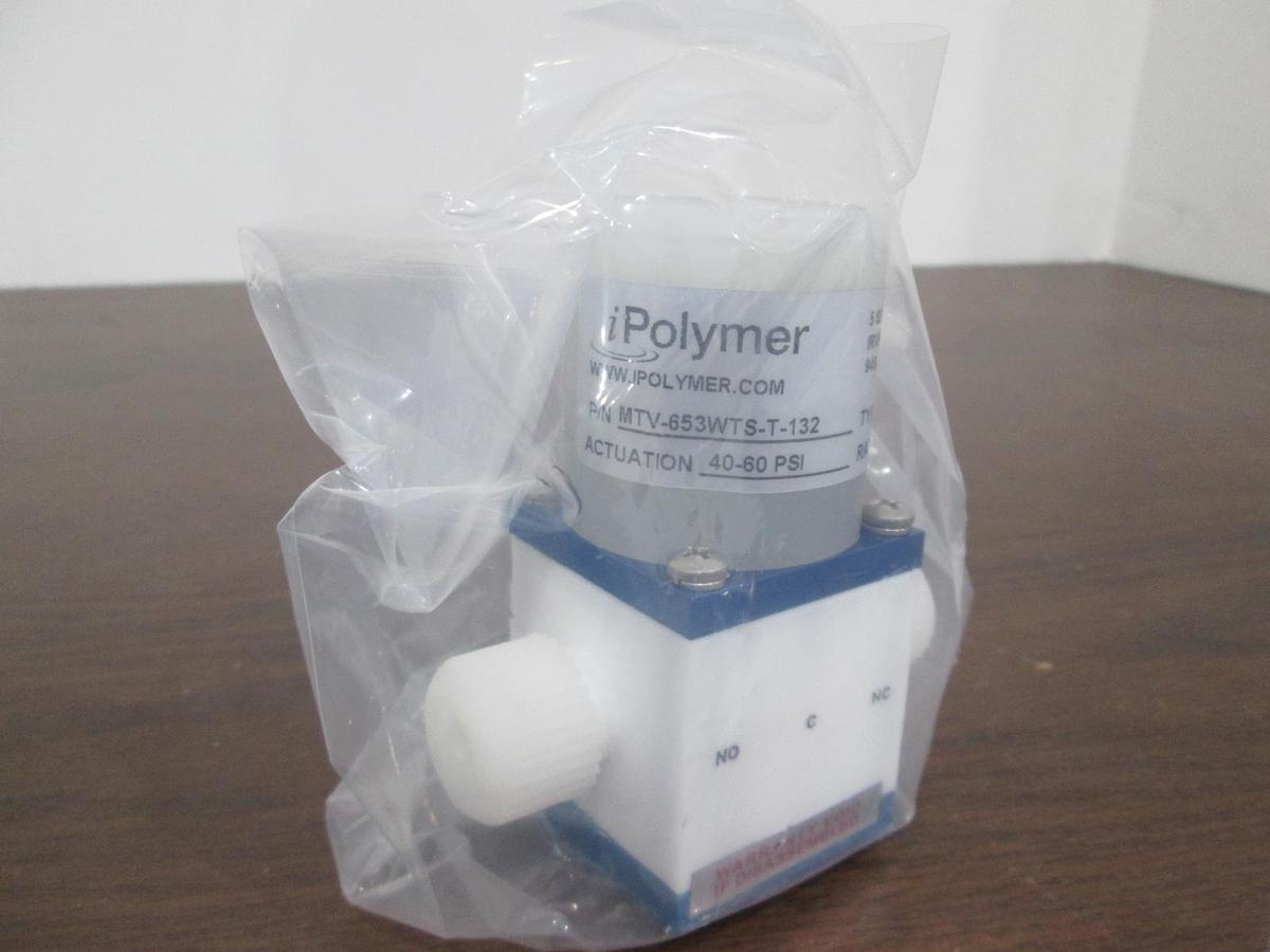 Used iPolymer, MTV-653WTS-T-132, Valve, 40-60 PSI, Used