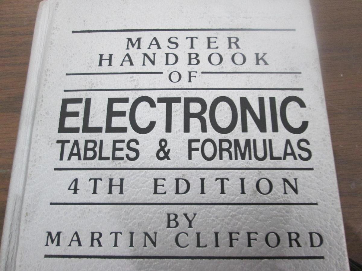 Used Master Handbook of Electronic Table & Formulas, 4th Edition, 0-8306-0625-4, Used