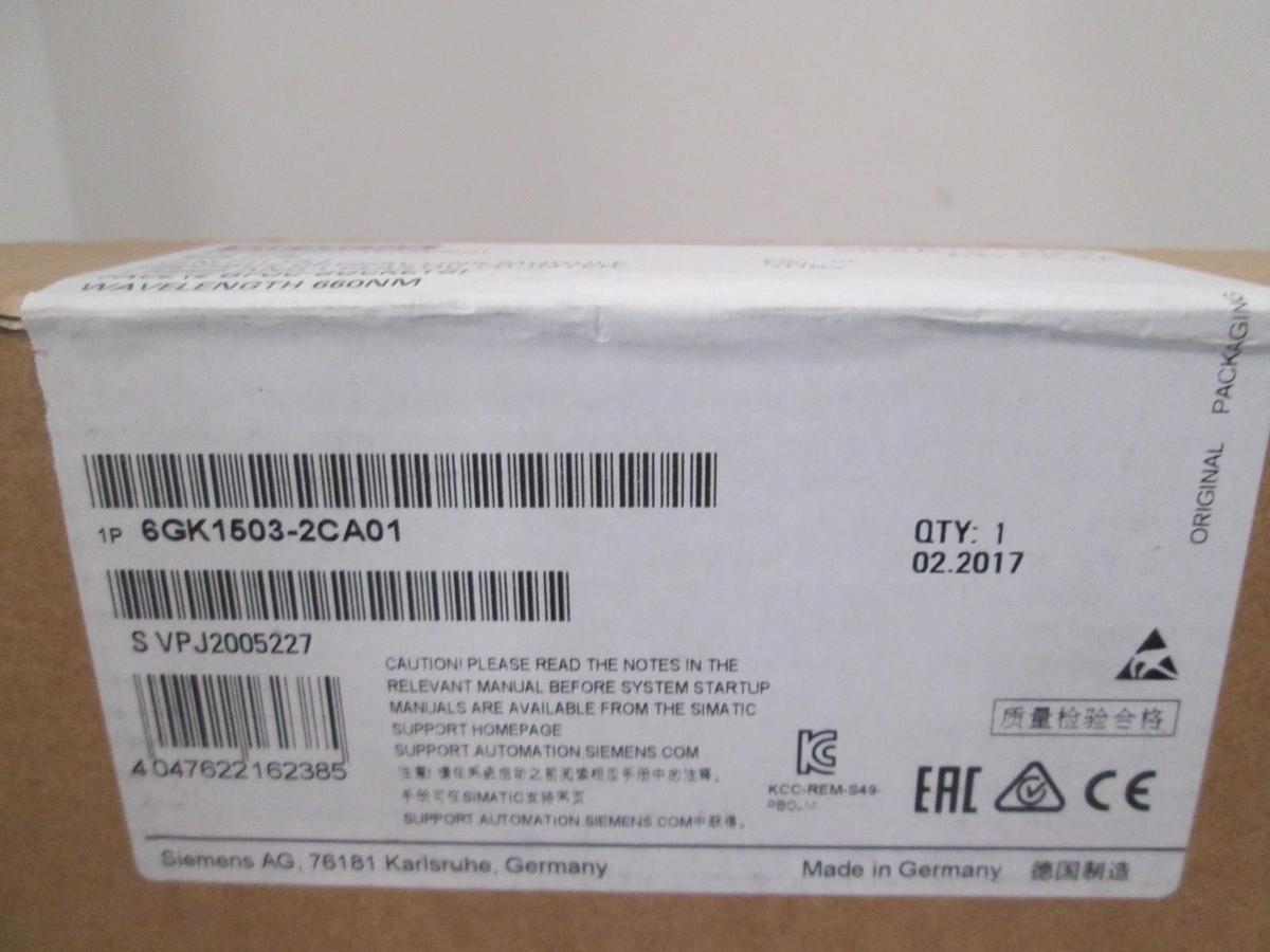 Siemens, Profibus Optical Link Module, 6GK1503-2CA01, Unopened
