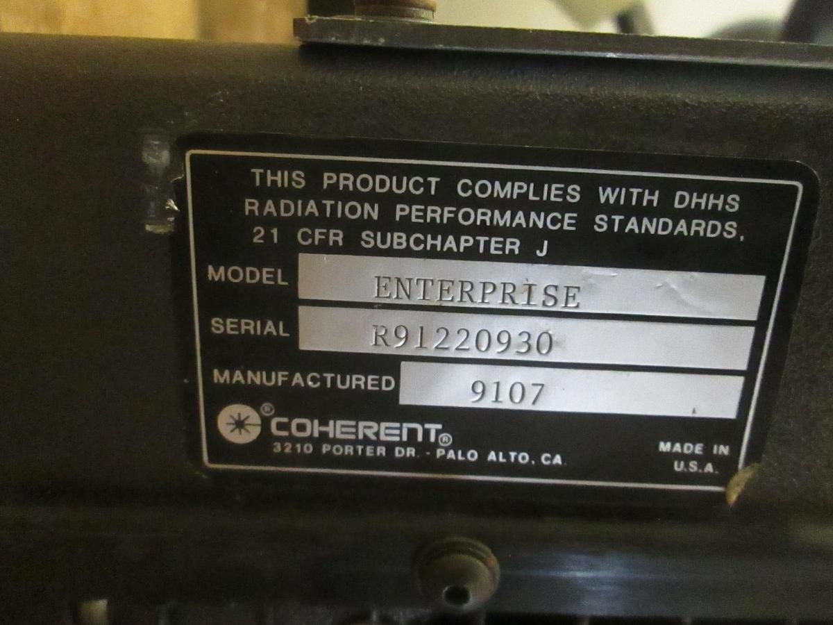 Used Coherent Enterprise Laser Head Power Supply Unit w/ Cables, Used