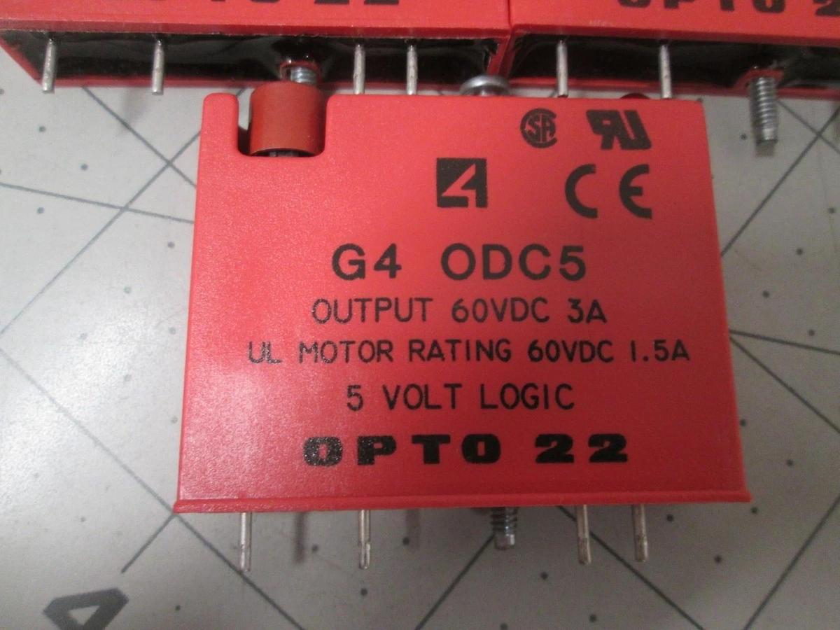 Used Opto 22, G4 ODC5, Digital Output Module, Used, Lot of 4
