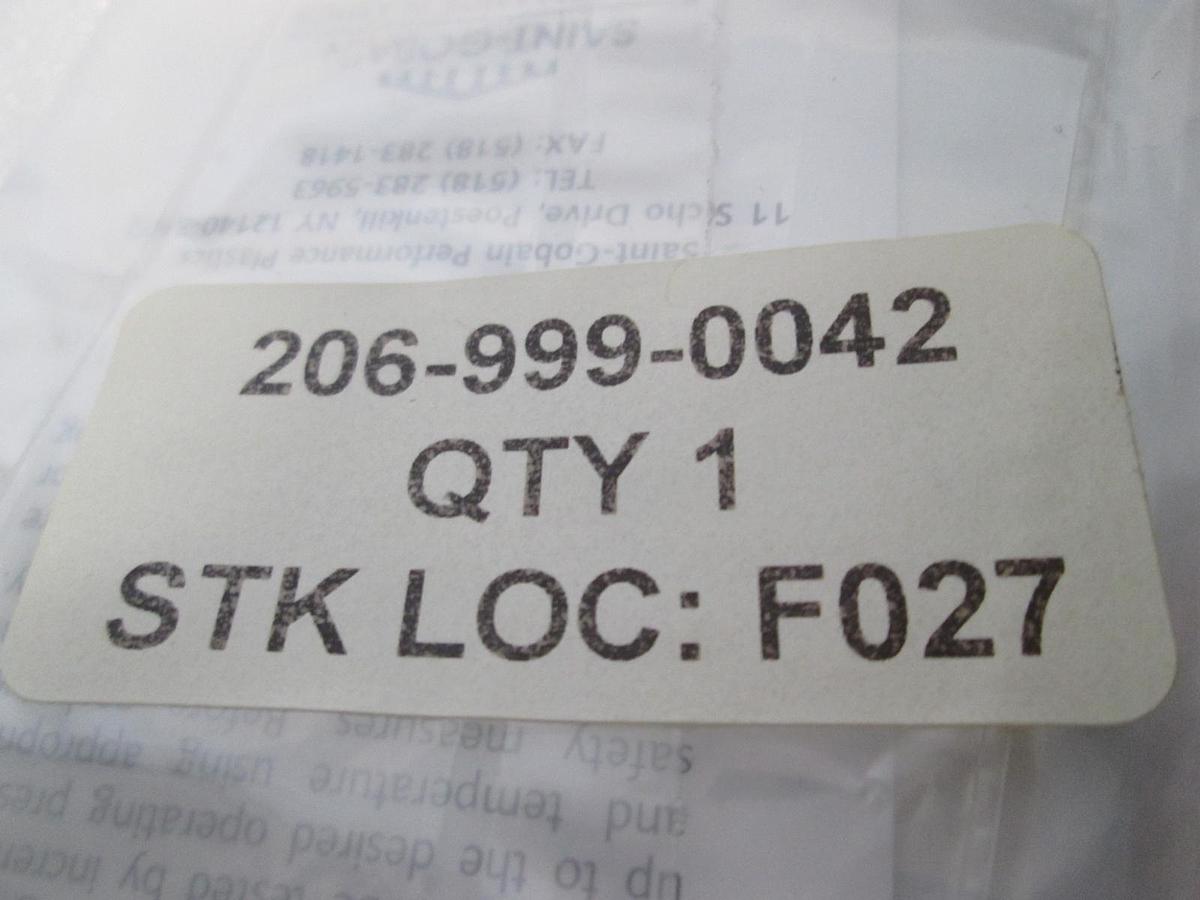 Used Saint-Gobain, PPG White Bushing 250x125, 206-999-0042, New, Lot of 15