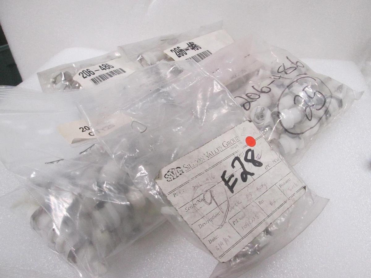 SVG, Quick Disconnect, White Body, Viton, 206-486, New, Lot of 107