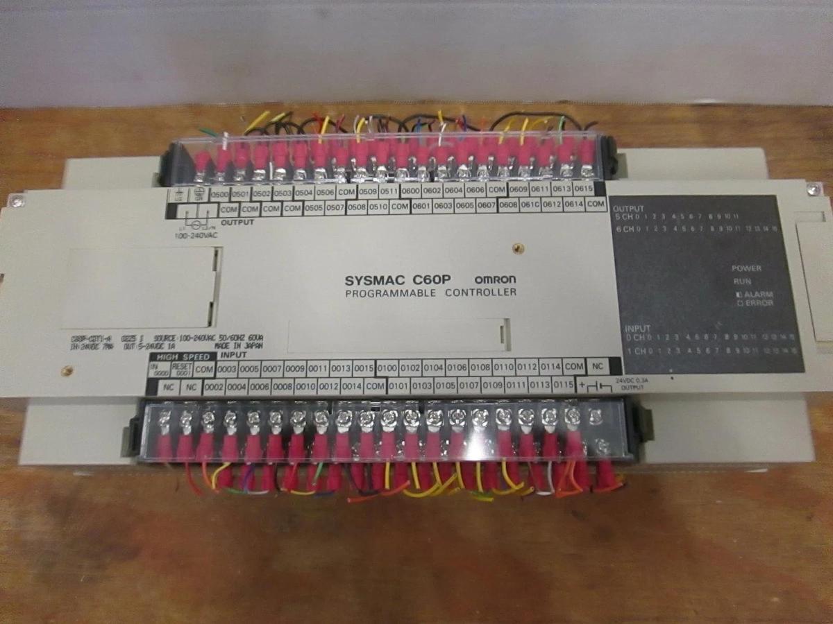 Used Omron, C60P, Sysmac Programable Controller, Used