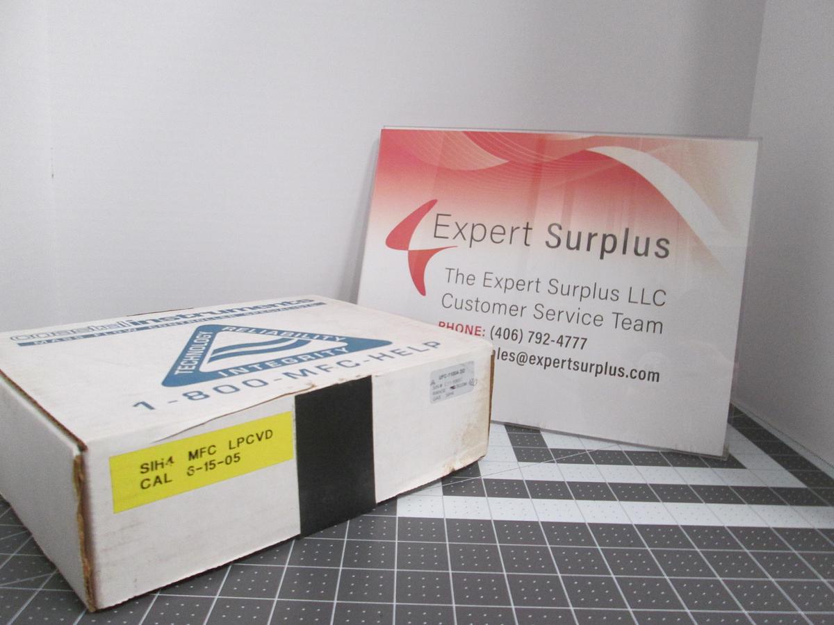 Coastal Instruments, UFC-1100A DD MFC 120 SCCM SiH4 Silane NEW in Box