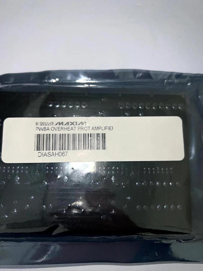 Used Maxim PWBA Overheat Prot Amplifier DIASAH067 631230111-00 PCB, New