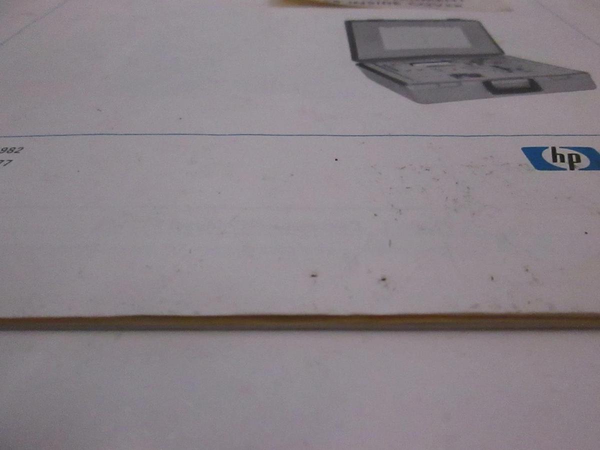 Used HP Model 11712A Support Kit Operating Manual, Used