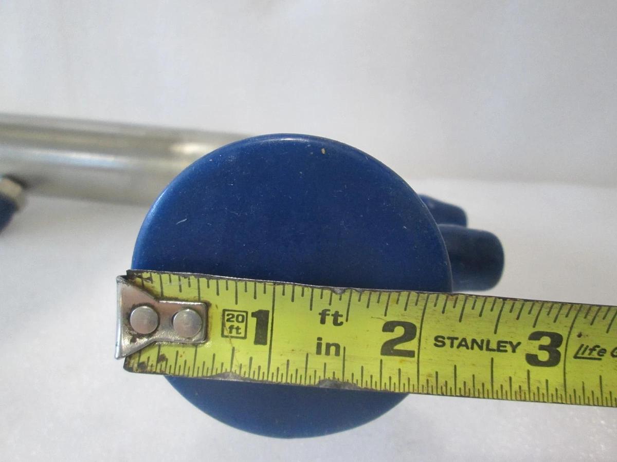 Used AMAT, Insync Systems Inc., 0225-40379-P4, Elbow Vacuum Line w/ 2 Ports, Used