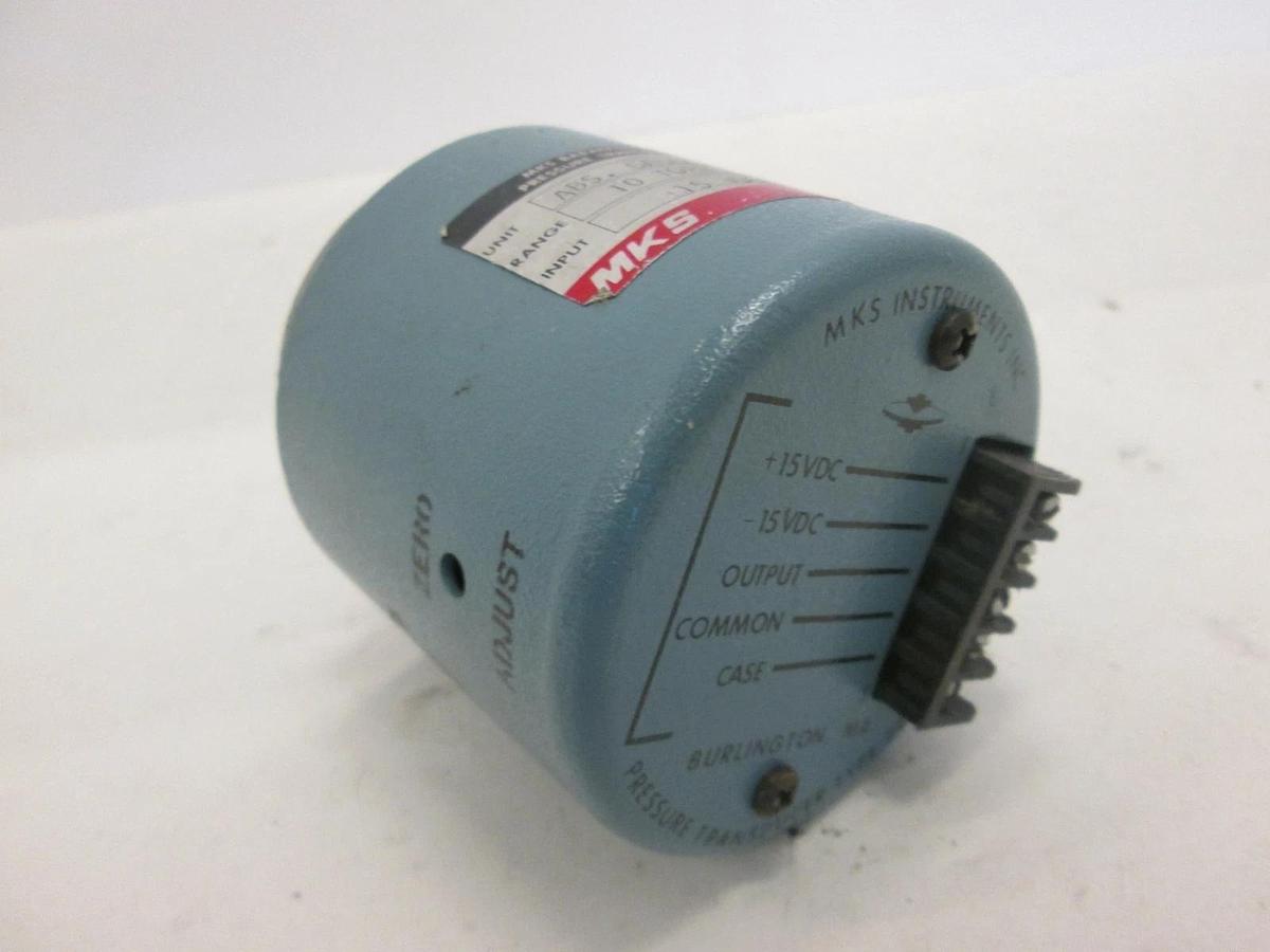 Used MKS, Baratron 10 Torr Pressure Transducer, 222AHS-A-B-10SP, Used