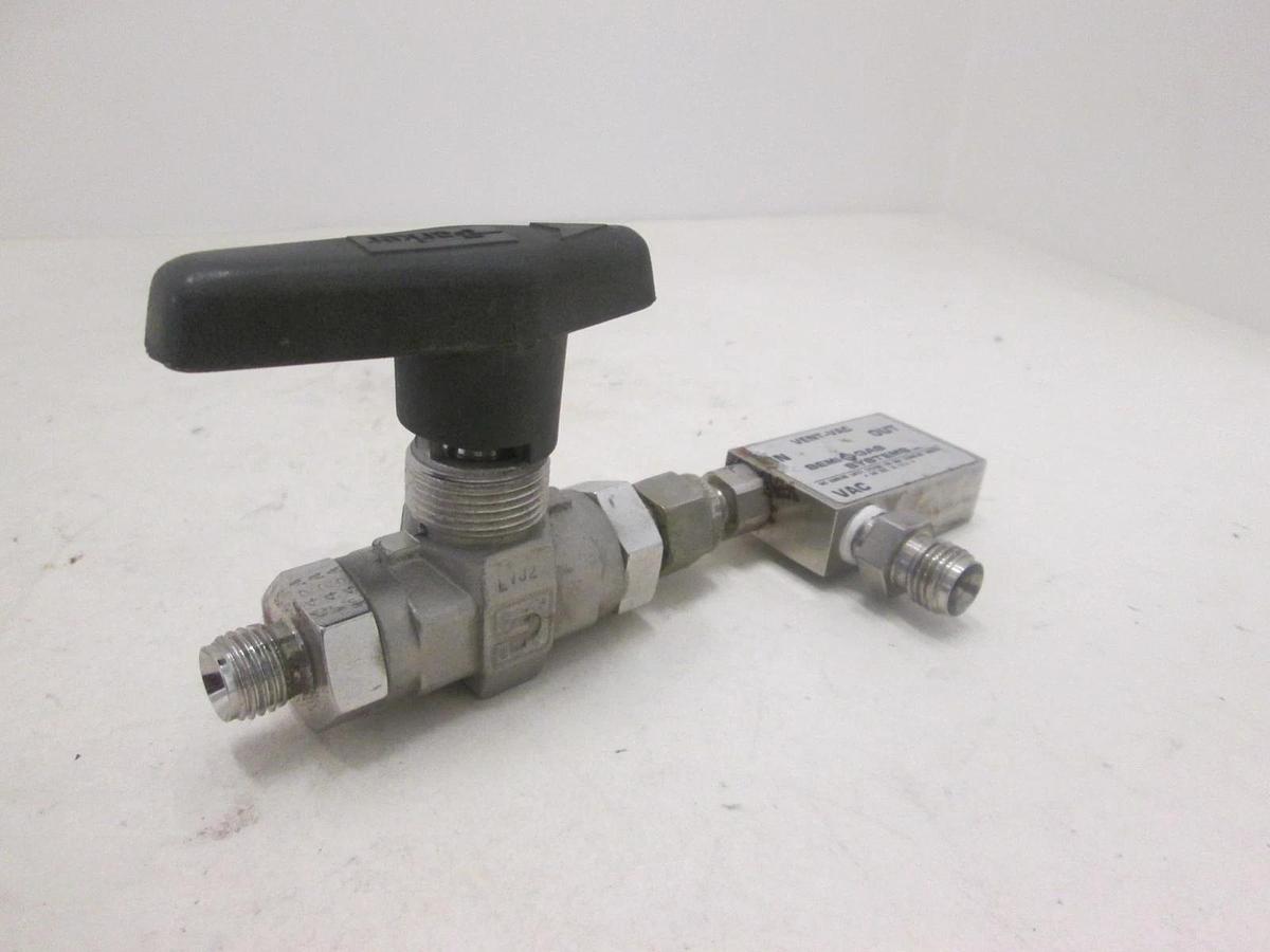 Used Parker, LV32, 72J, Valve w/ Semi Gas Systems Vent-Vac, Used