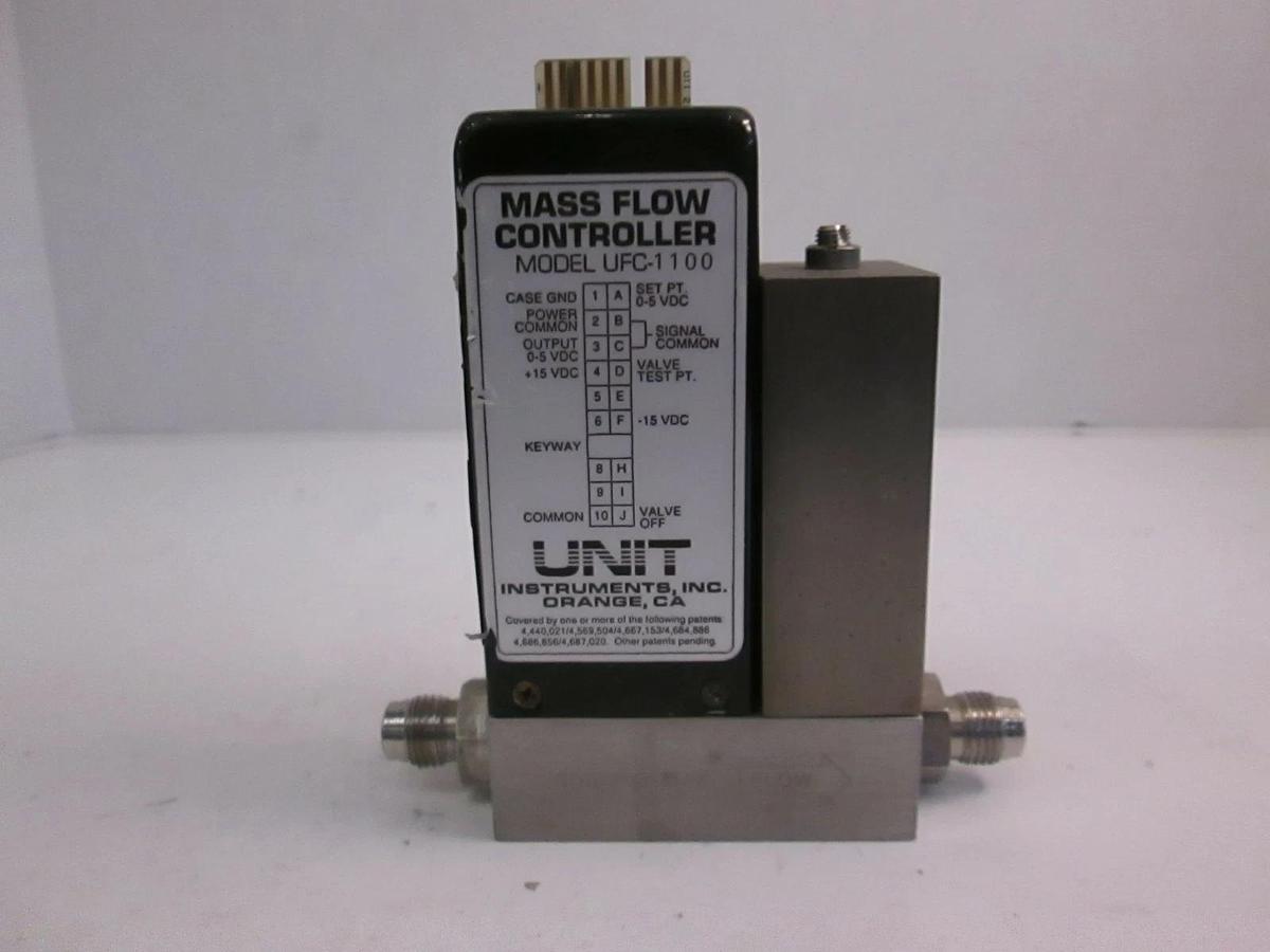 Used Unit UFC-1100 Mass Flow Controller, O2, 10 SLM, Used