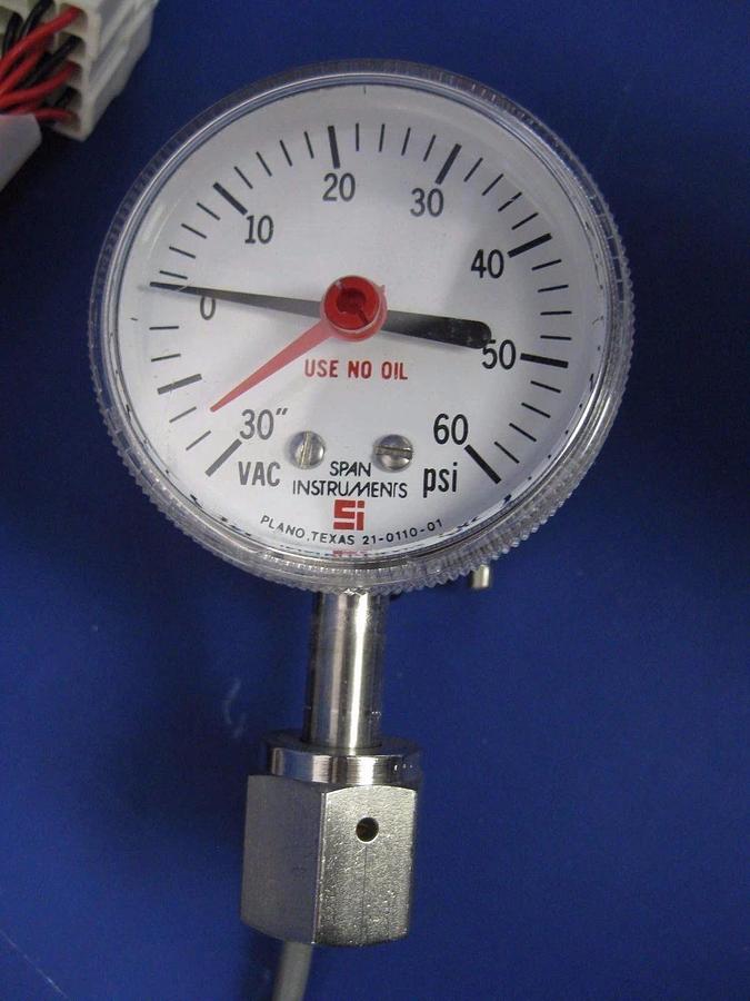 Used SMC 10-VZ110 Valve Assembly w/ 26 Valves, 2 Manifold, IPS 122 & Pressure Switch