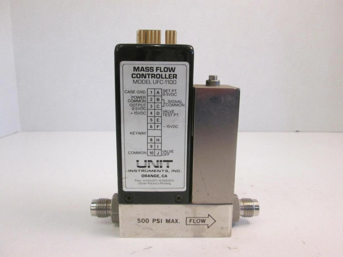 Used Unit UFC-1100 Mass Flow Controller, SIH4, 5 SLM, Used
