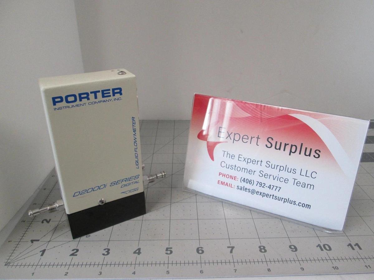 Used Porter, D2000i Series, IPA, .14ML/Min, Mass Flow Controller, Used