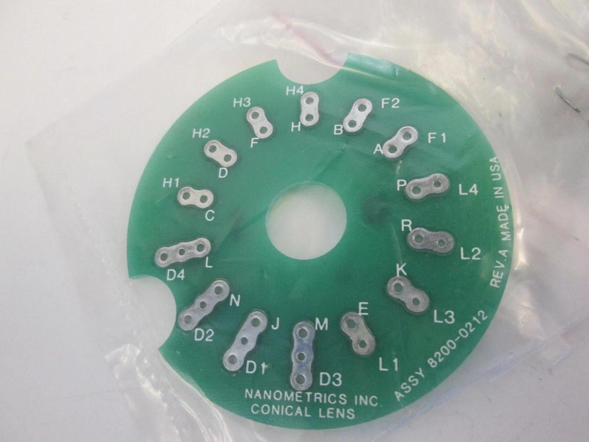 Nanometrics, Conical Lens, 8200-0212, New, Lot of 3