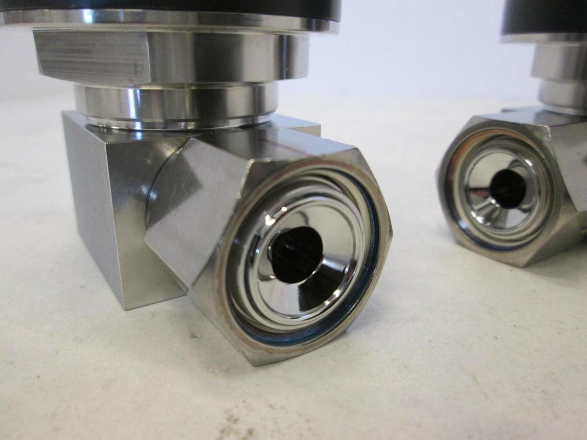 Used Fujikin, O.P. .4-.6 MPa Pneumatic Valve, N.C, 316L, Used, Lot of 2