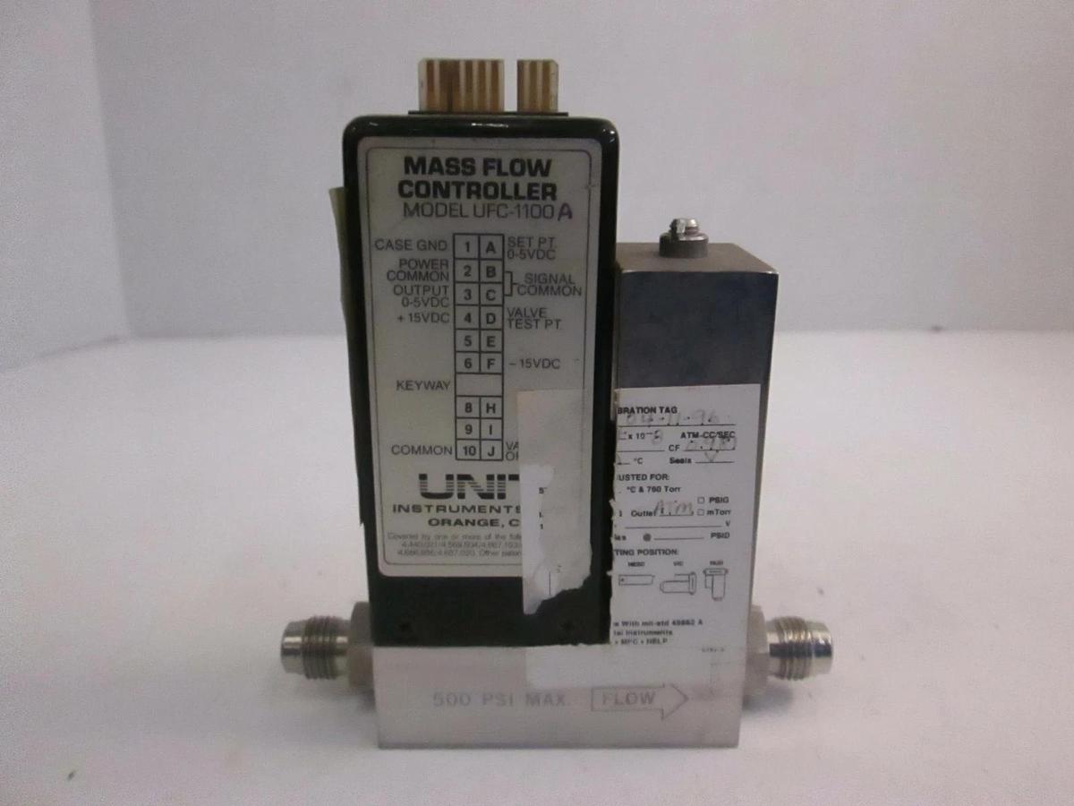 Used Unit UFC-1100A Mass Flow Controller MFC, O2, 500 SCCM