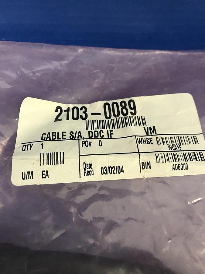Used AMAT 2103-0089 Cable S/A, DDC IF VM, New