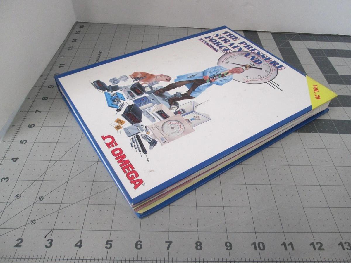 Used Omega, The Pressure Strain and Force Handbook, Volume 29, Used