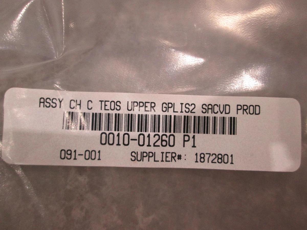 AMAT, 0010-01260 P1, Assy CH C TEOS Upper GPIS2 SACVD Prod, New