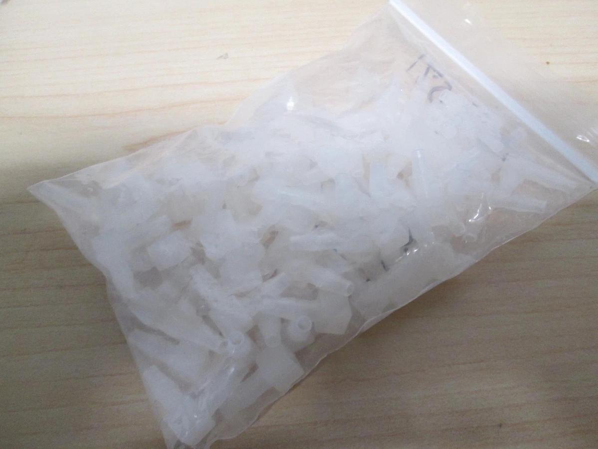 90 Degree Teflon Fitting, 206-999-0351, New, Lot of 67