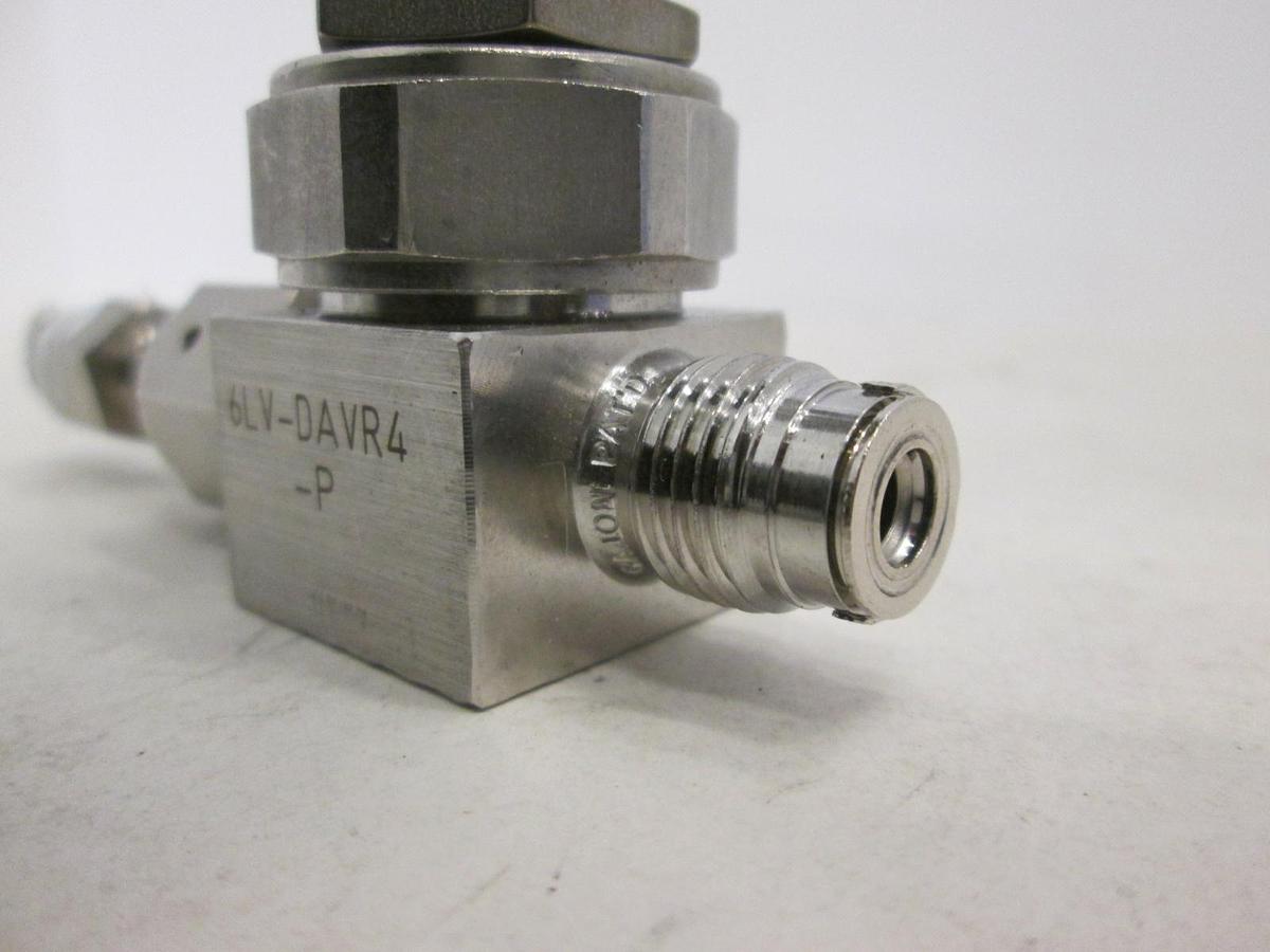 Used Swagelok, Diaphragm Valve, 6LV-DAVR4-P, Used