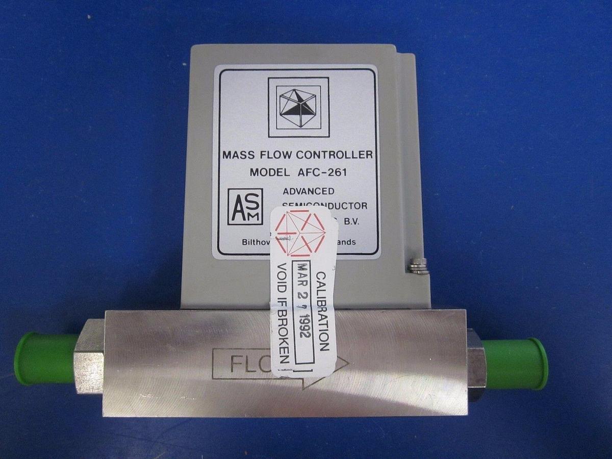 Used ASM AFC-261 MFC, Range: 10SLM, Gas: N2O, 1/4" Male VCR In/Out