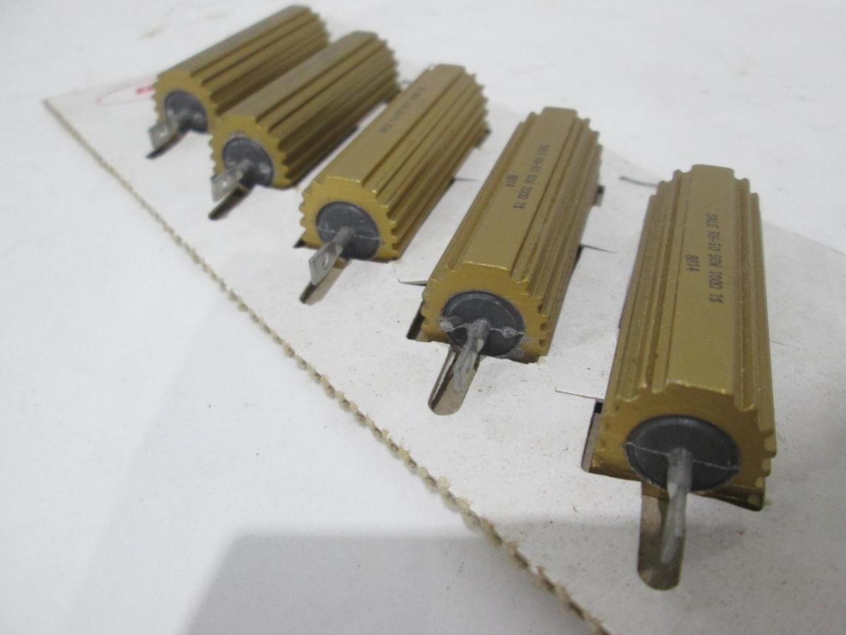 Used Dale, RH-50, 50W, 1% Resistor, New, Lot of 5
