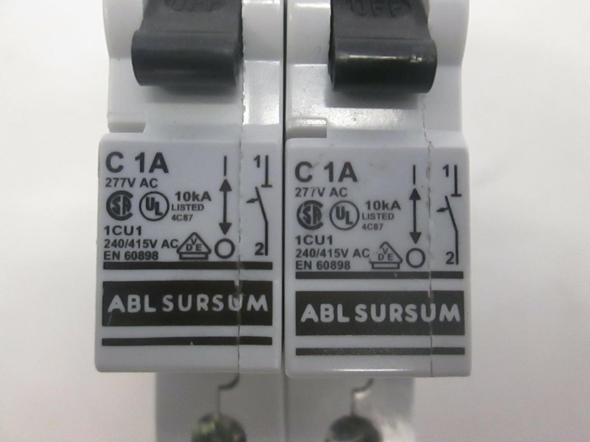 Used ABL Sursum, C 1A Breaker, Used, Lot of 2
