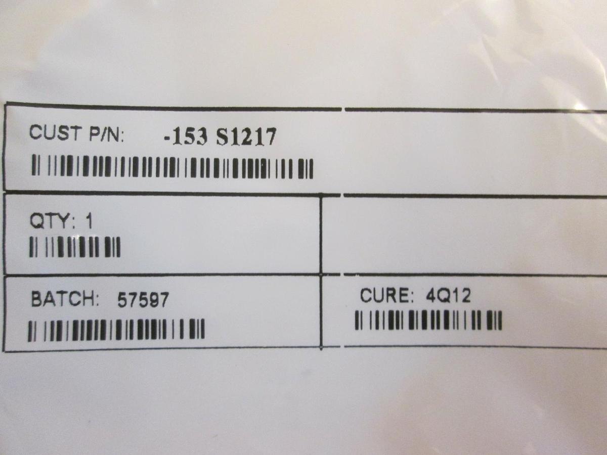 Used International Seal Co, White,153-SC1217, O-Ring Lot of 111