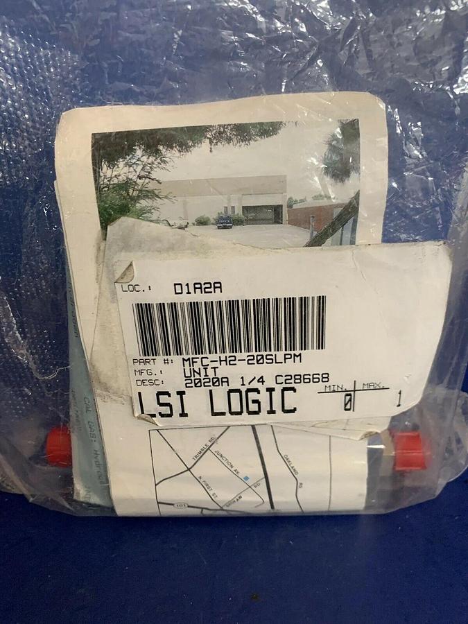 Used Unit UFC-2020A Mass Flow Controller, H2, 20 SLPM, Refurbished