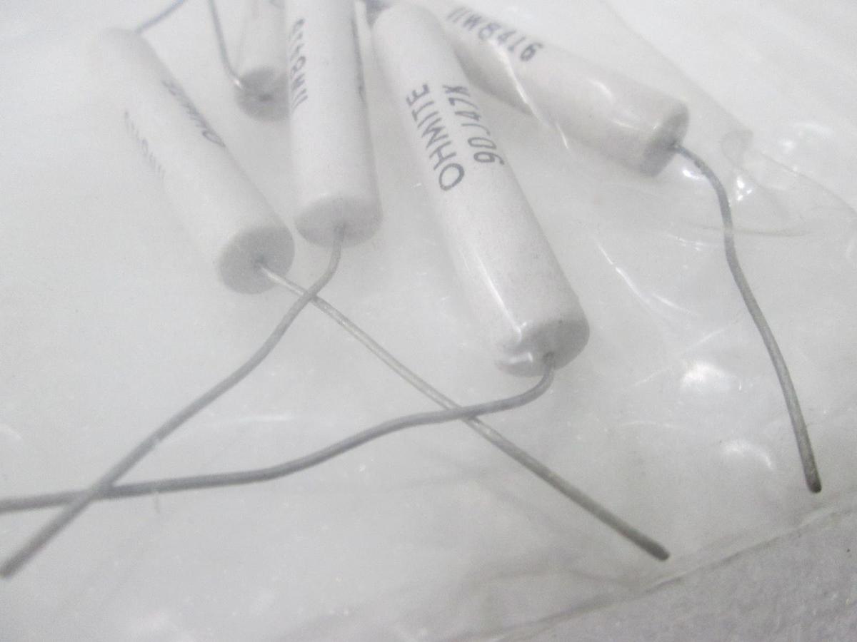 Ohmite, 90J47K, 11 Watt Resistor, New, Lot of 5