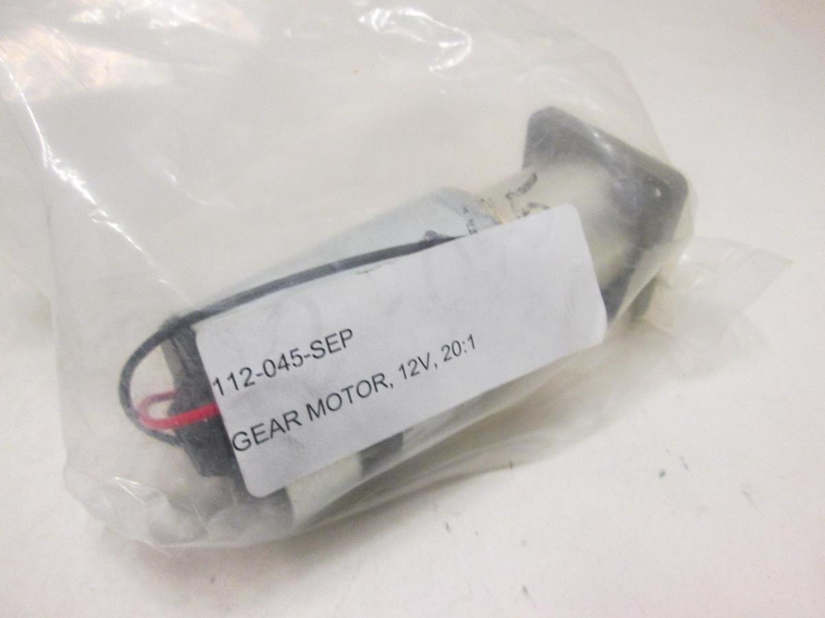 TRW Electronics, M409M1002, 12V GEAR MOTOR, New