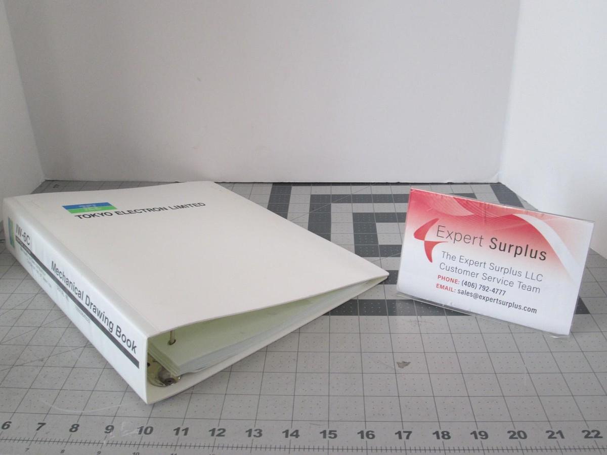 Used TEL Tokyo, IW-6C, Mechanical Drawing Book, TEOS, Used
