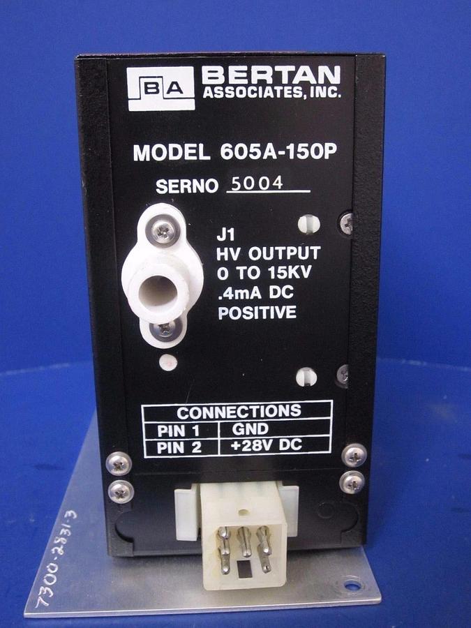 Used Bertan 605A-150P High Voltage Power Supply