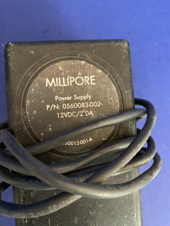 Used Millipore Power Supply 0560083-002, 12VDC/2A , Used