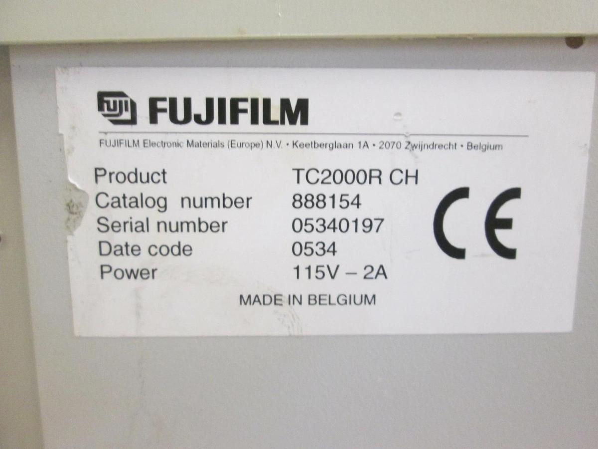 Used Arch Fujifilm TC2000R CH, Chemical Bubbler, controller