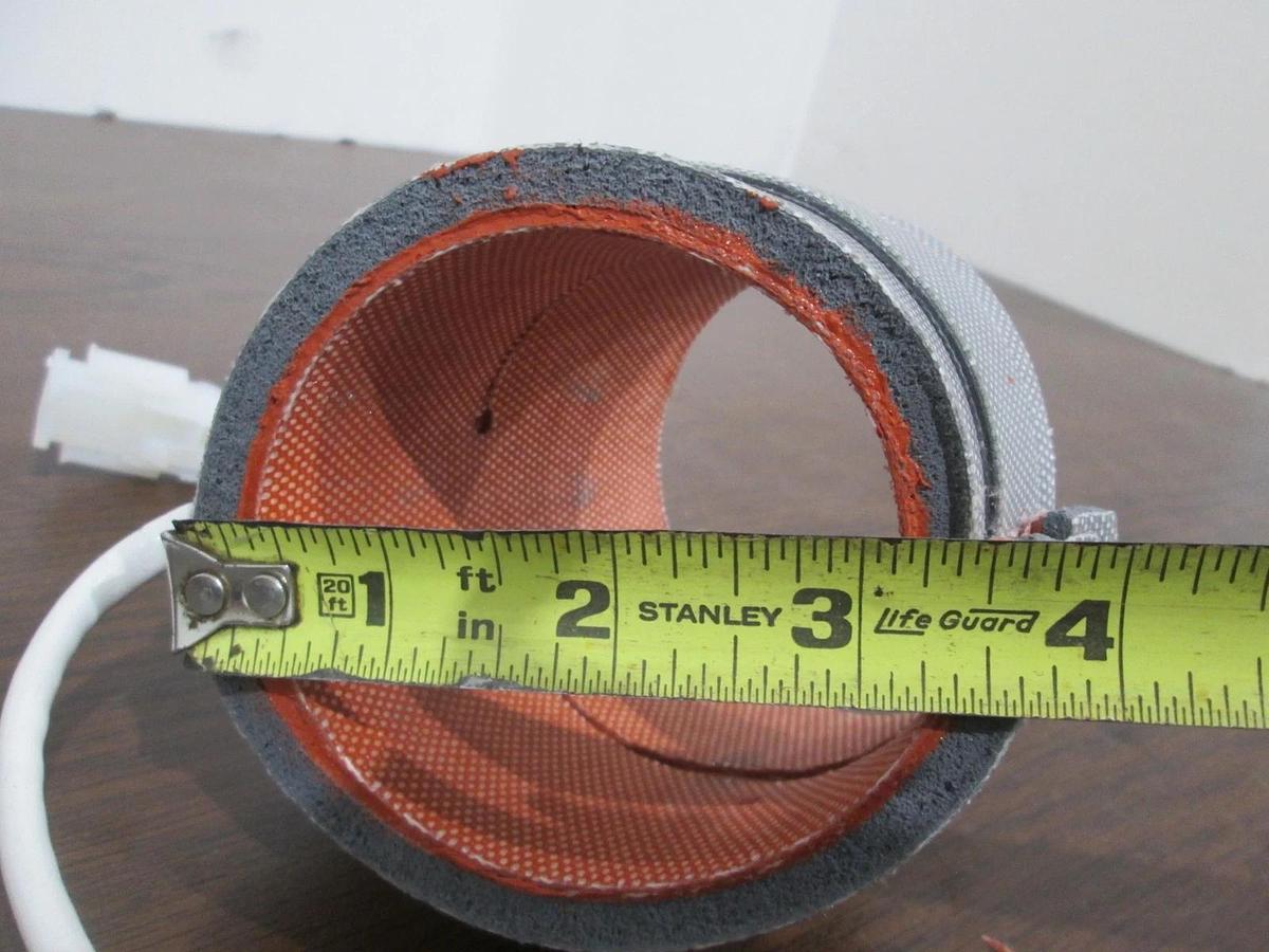 Used Watlow, 04297AC1-AA000, Heater Jacket, 3.0"ID x 45 DEG, Heater Jacket, Used
