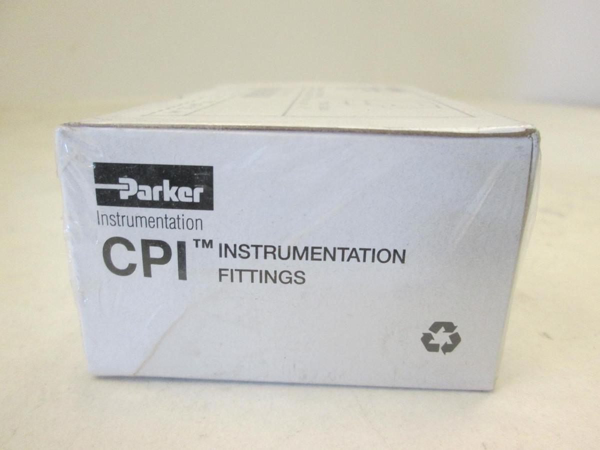 Parker, 12-12 FE-SS, Female Elbow Pipe Fitting Box of 2, New, Original Packaging