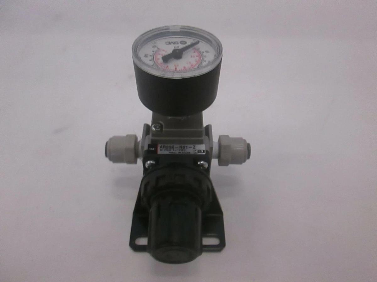Used SMC, Regulator Assy w/ Gauge, AR20K-N01-Z, Used