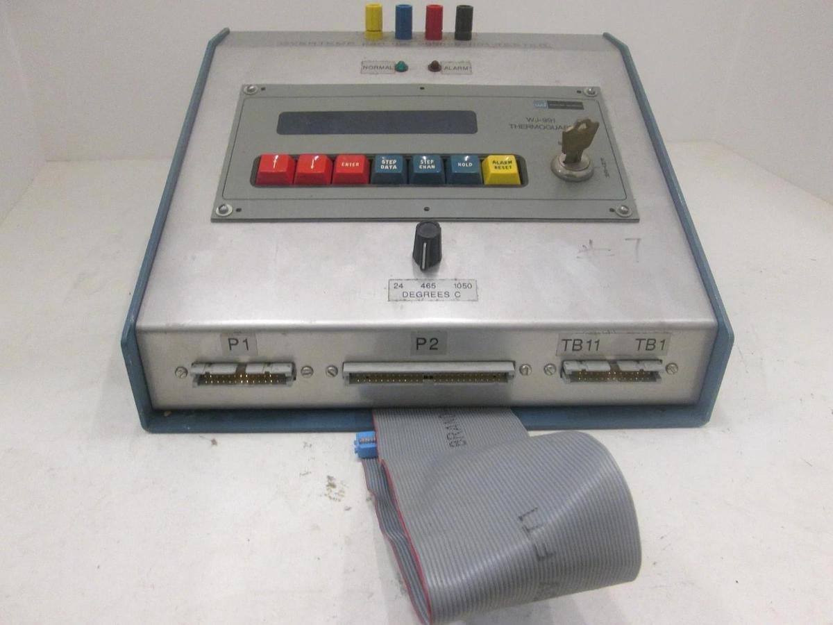 Used WJ 999 Watkins Johnson, 905099-001, Overtemp Tester w/ Key and Ribbon Cable, Use