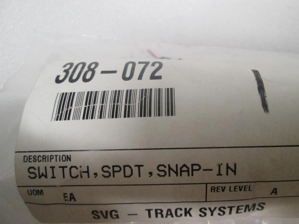 Switch, SPDT, Snap-In, 308-072, New