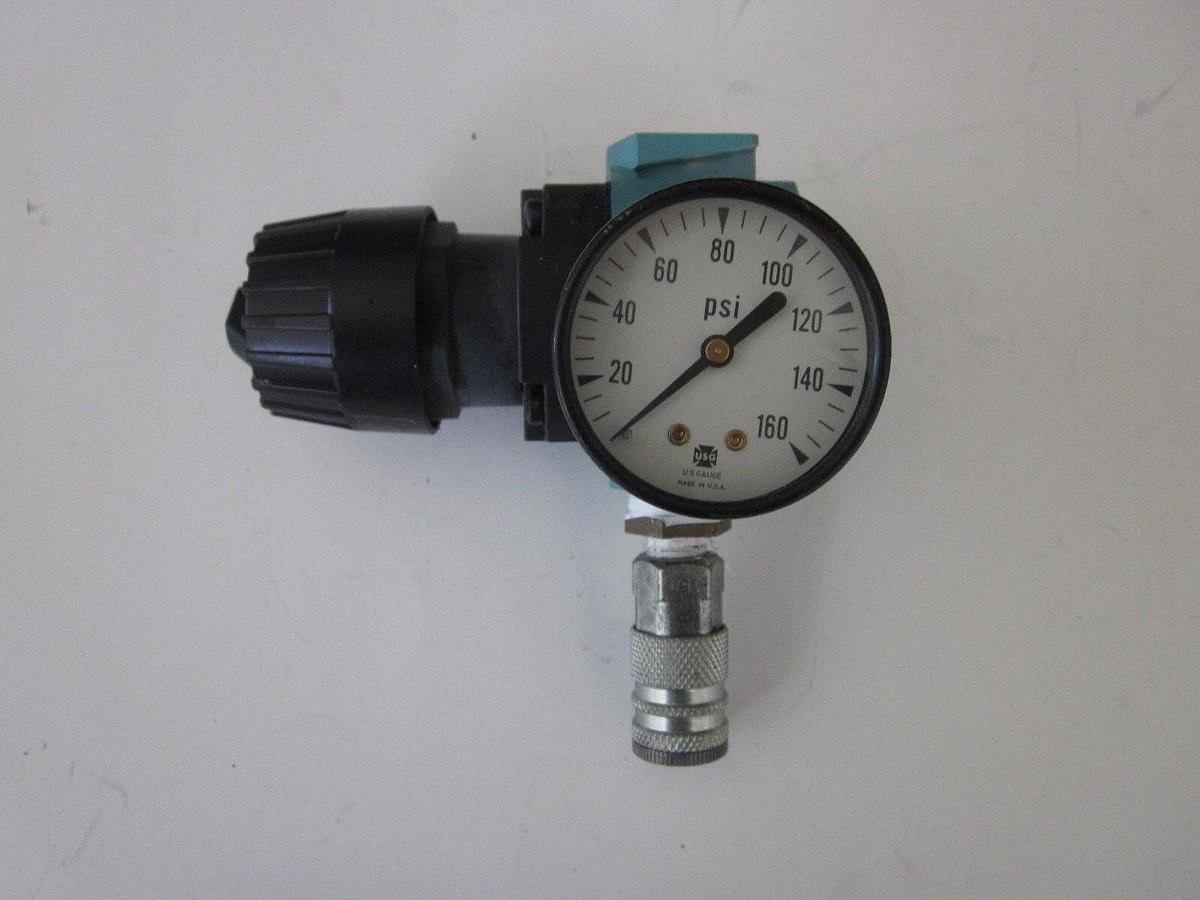 Used DIXON R16-04R REGULATOR WITH CONNECTOR AND GAUGE