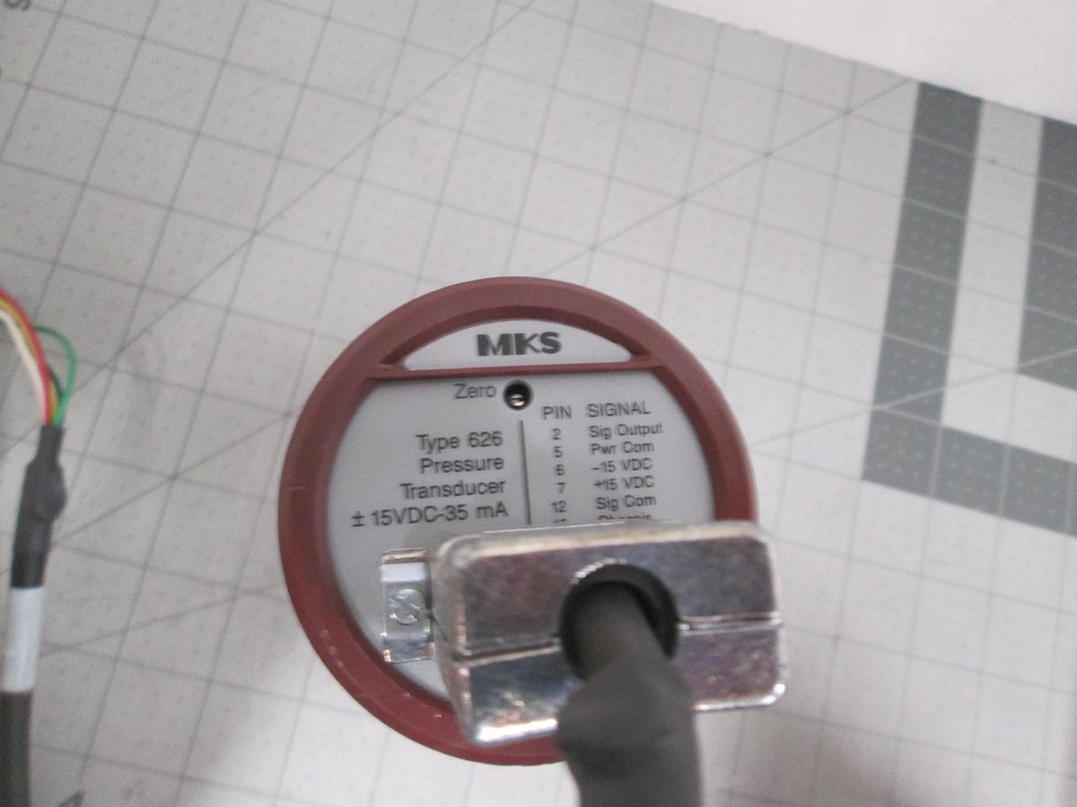 Used MKS, Instruments Baratron, Type 626A11TBE, Absolute Pressure Transducer, Used